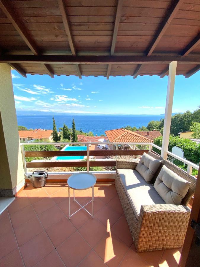 Villa Lovran - 150M To The Beach - Infinity Pool - Incredible Sea View - Fitness Room Buitenkant foto