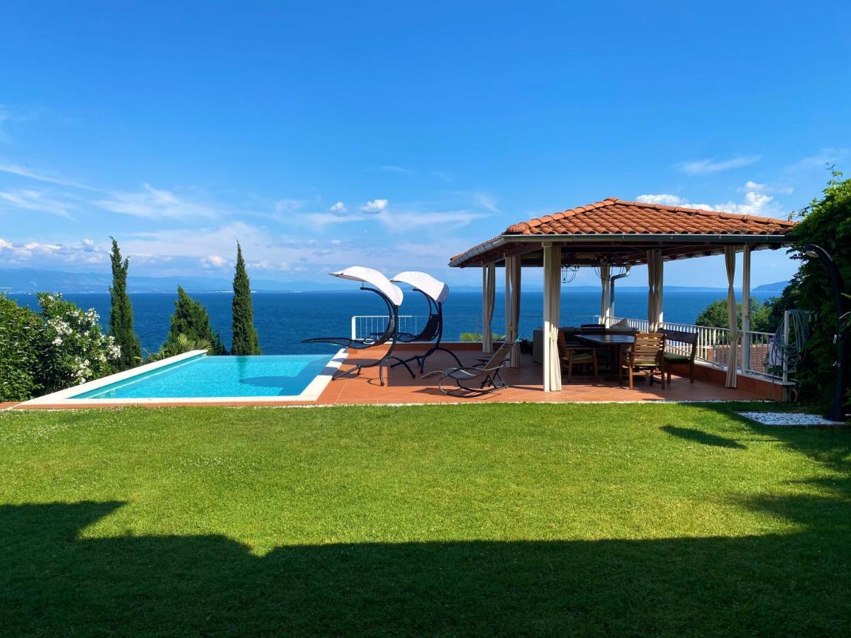 Villa Lovran - 150M To The Beach - Infinity Pool - Incredible Sea View - Fitness Room Buitenkant foto
