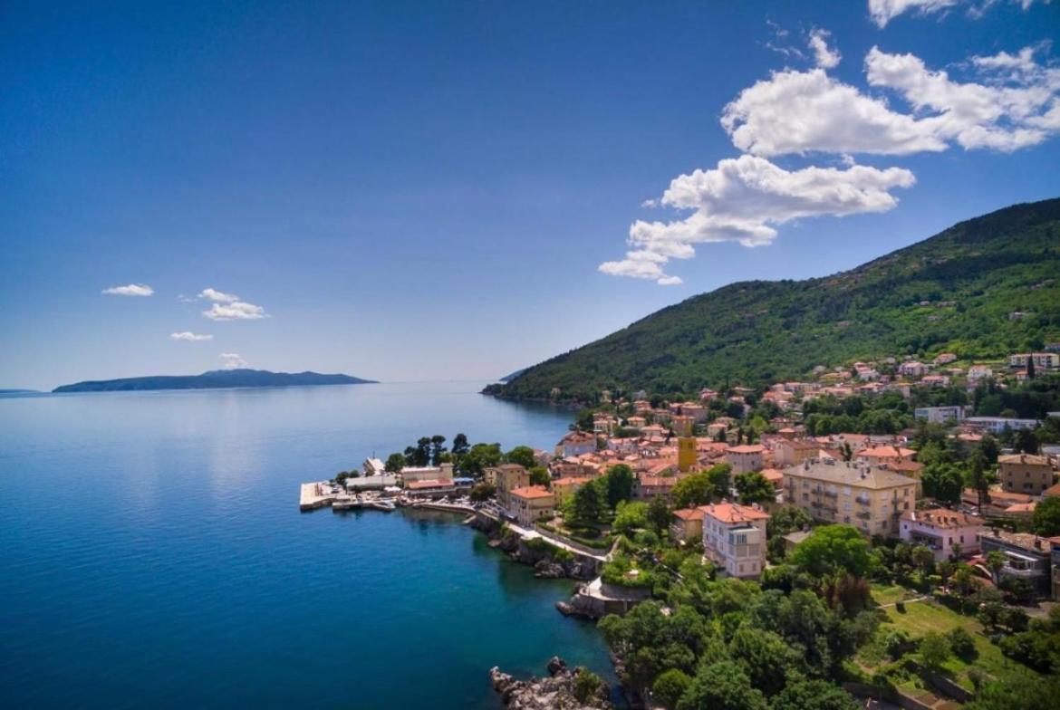 Villa Lovran - 150M To The Beach - Infinity Pool - Incredible Sea View - Fitness Room Buitenkant foto